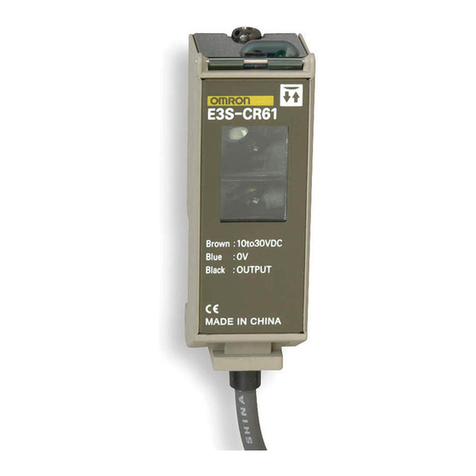 Omron E3S-C - User manual