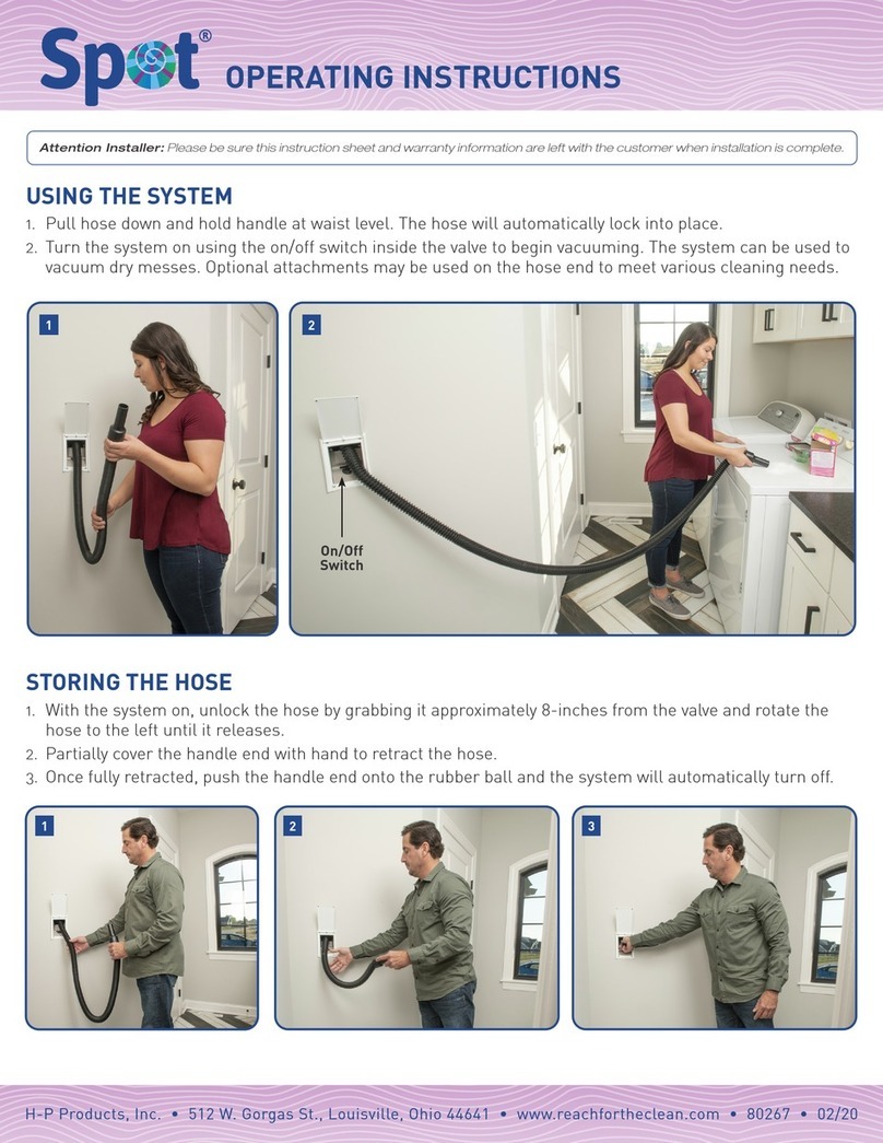 H-P Products Spot User manual