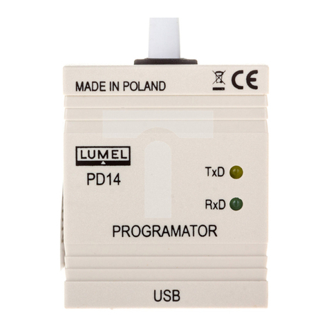 Lumel PD14 user manual