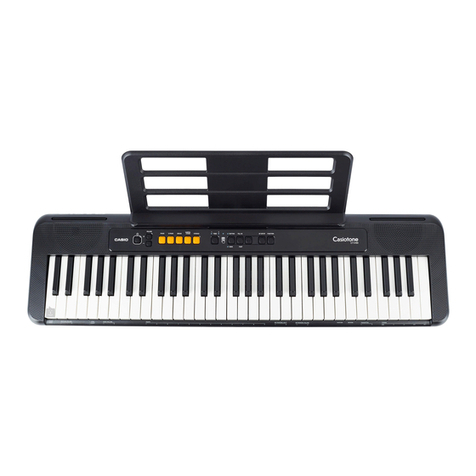 Casio Casiotone CT-S100 User manual