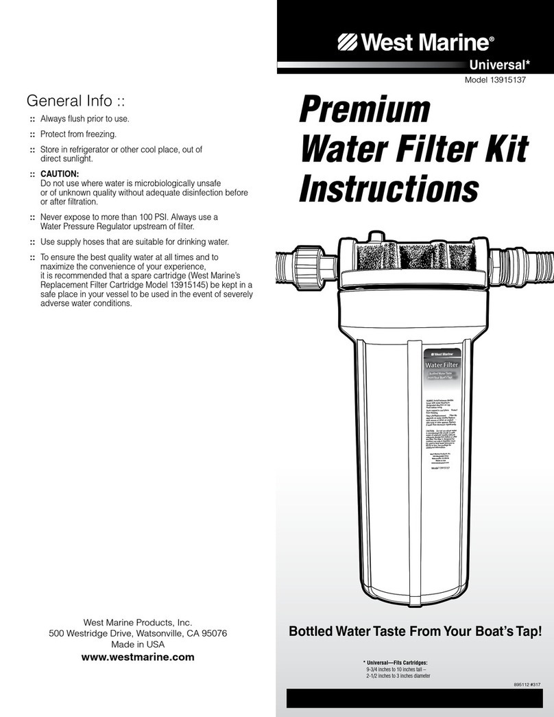 West Marine 13915137 instructions