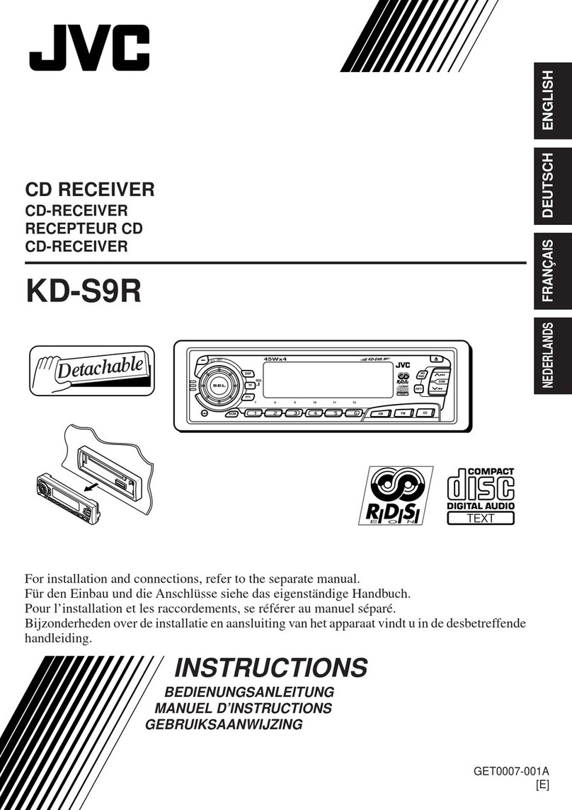 JVC KD-S9R User manual