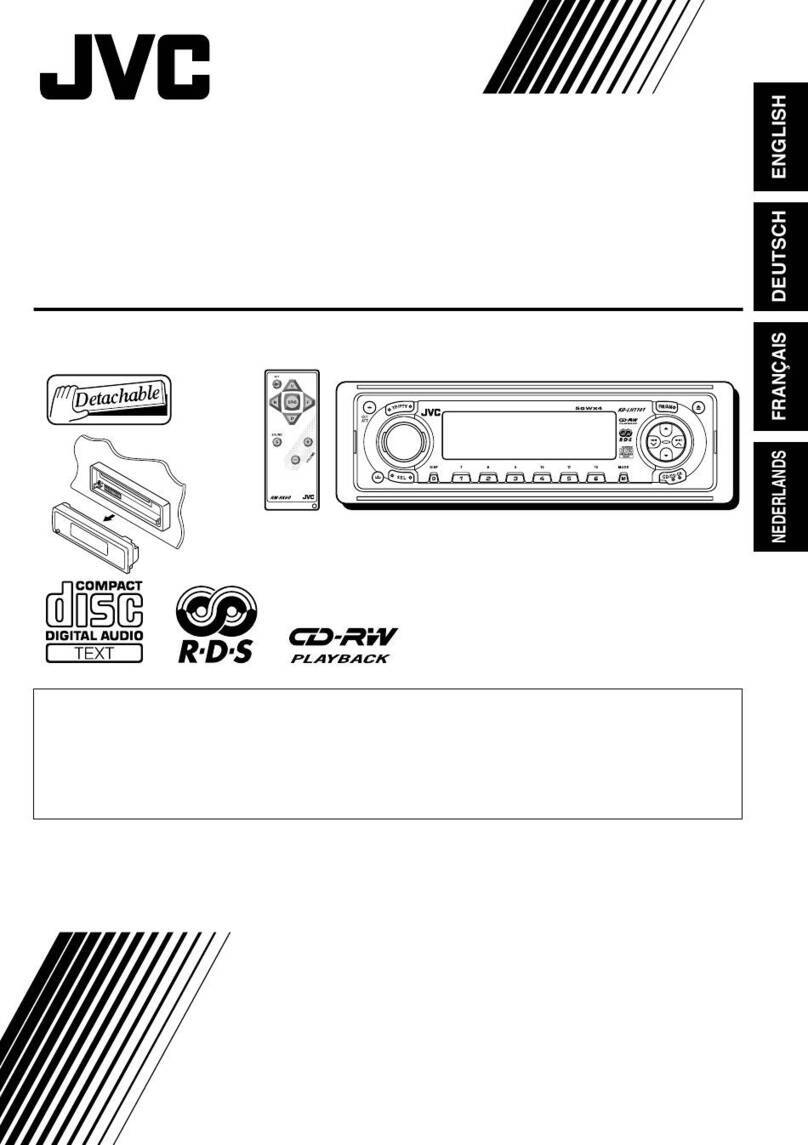 JVC KD-LH1101 User manual