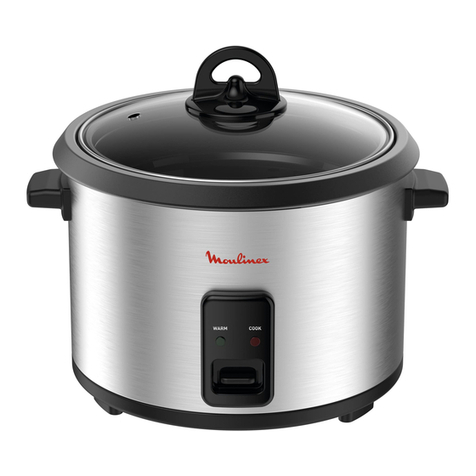 Moulinex Easy rice MK123D10 manual