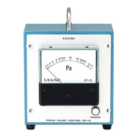Ulvac GP-1G instruction manual Ulvac GP-1G instruction manual