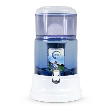 Zazen Alkaline Water system Installation & Care Guide Zazen Alkaline Water system Installation & Care Guide