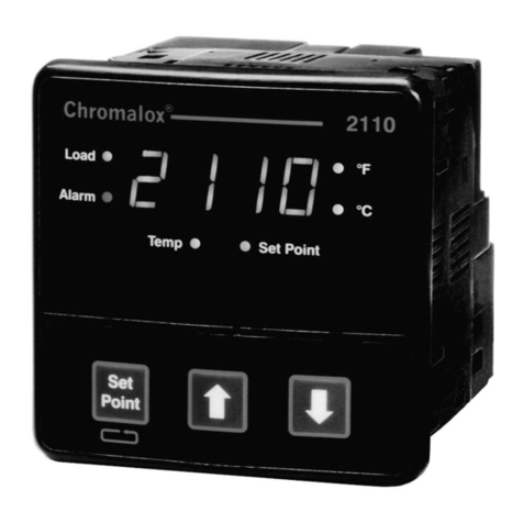 Chromalox 2110 instruction manual Chromalox 2110 instruction manual