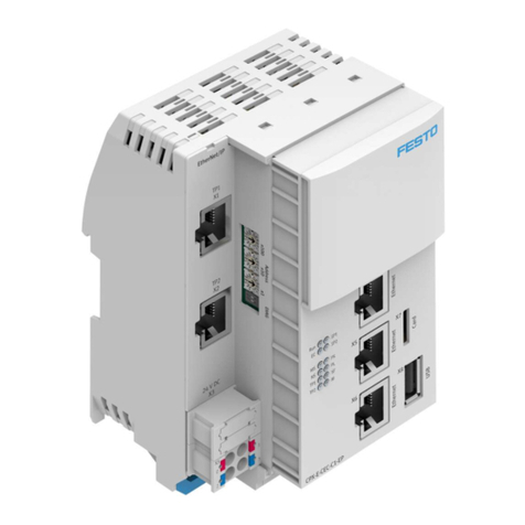 Festo CPX-E-CEC EP Series User manual