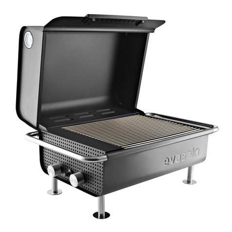 Eva Solo Gas grill 60 cm User manual