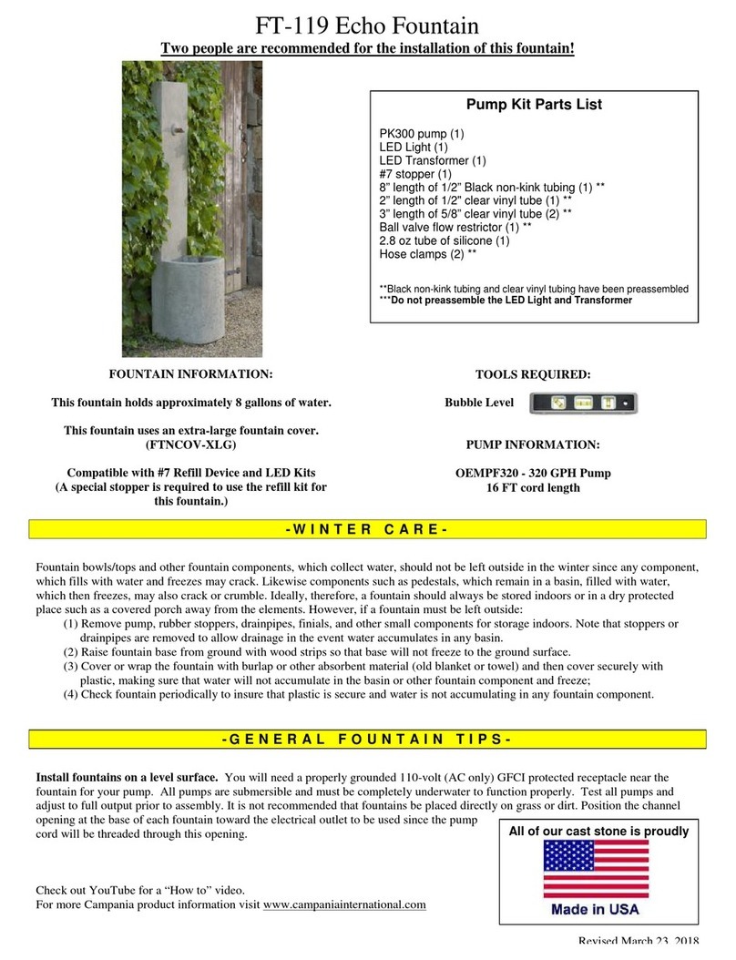 Campania International FT-119 quick start guide