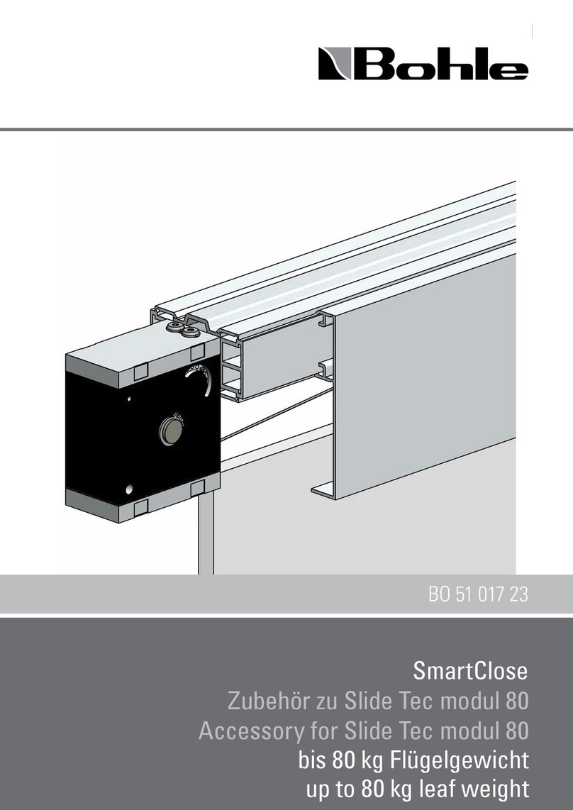 Bohle SmartClose manual