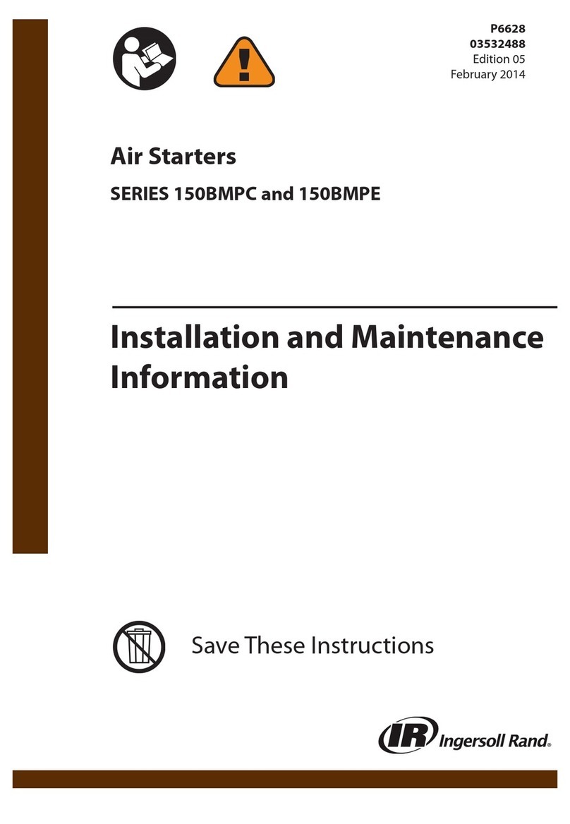 Ingersoll-Rand 150BMPC Series Installation and maintenance information Ingersoll-Rand 150BMPC Series Installation and maintenance information