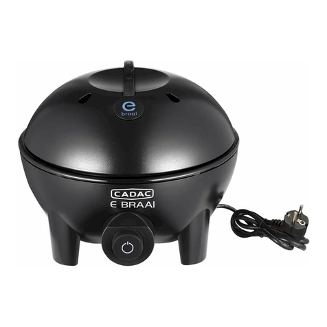 Cadac E BRAAI 5840 User manual