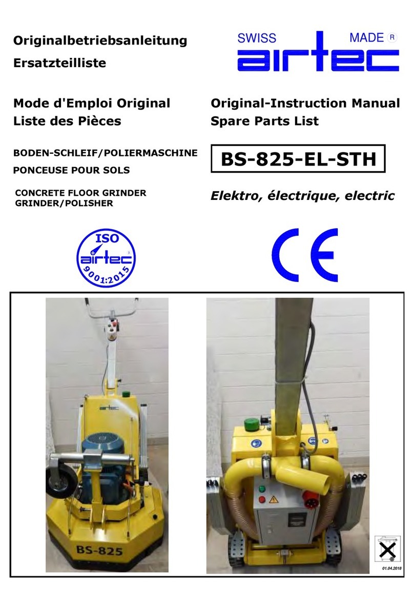 Air TEc BS-825-EL-STH Original instruction manual