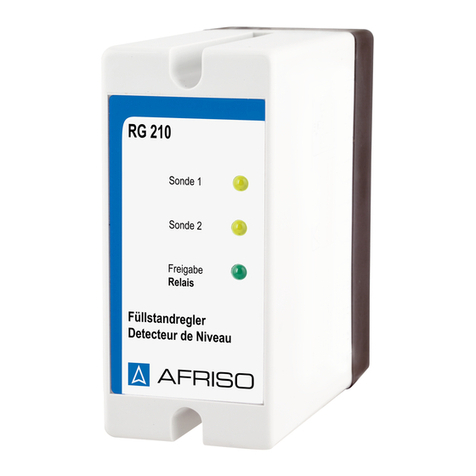 AFRISO RG 210 User manual