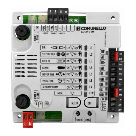 Comunello Automation CU 24V 1M quick start guide