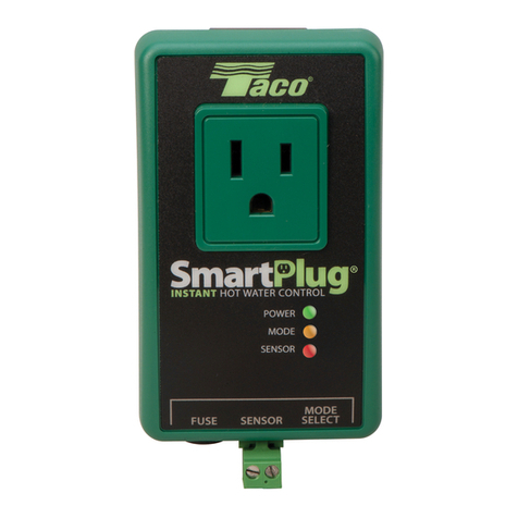 Taco SmartPlug Instant Hot Water Control instruction sheet