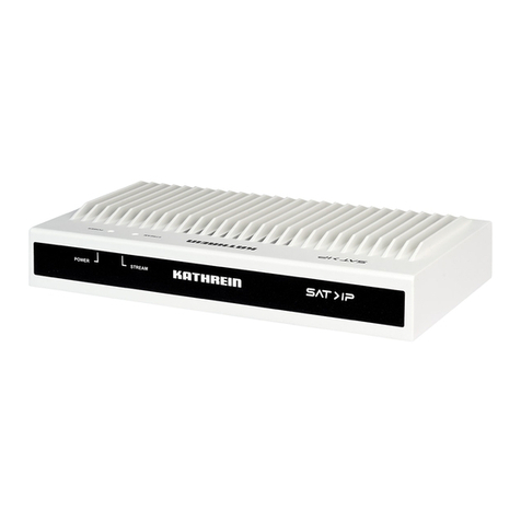 Kathrein SAT-IP EXIP 418 user guide