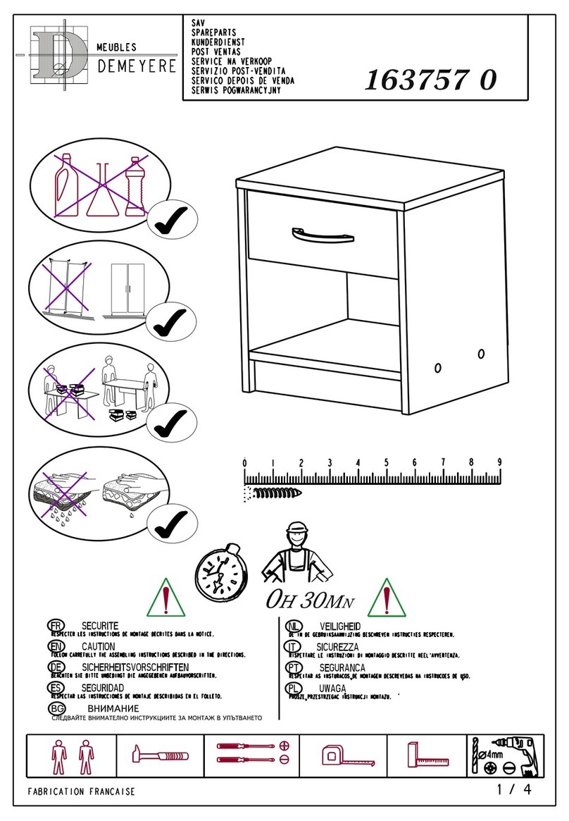 Demeyere 163757 0 Assembly instructions Demeyere 163757 0 Assembly instructions