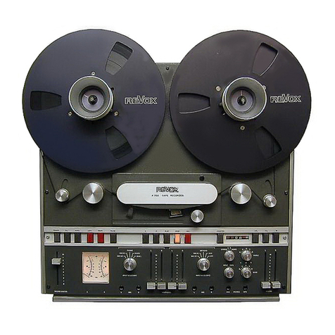STUDER REVOX A700 User manual