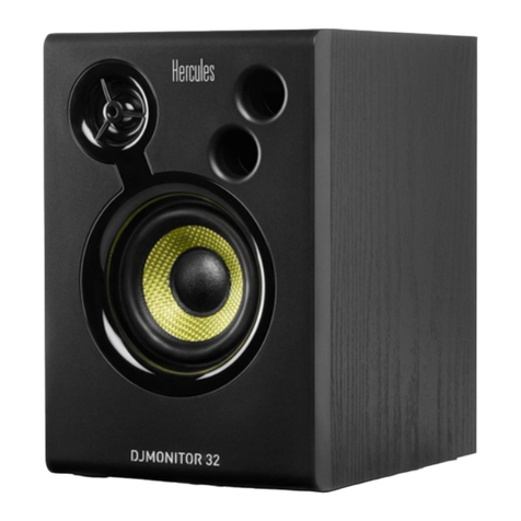 Hercules DJMONITOR 32 User manual