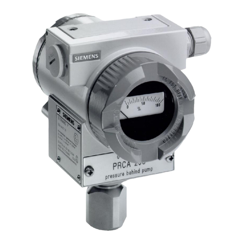 Siemens SITRANS P MK II Series User manual