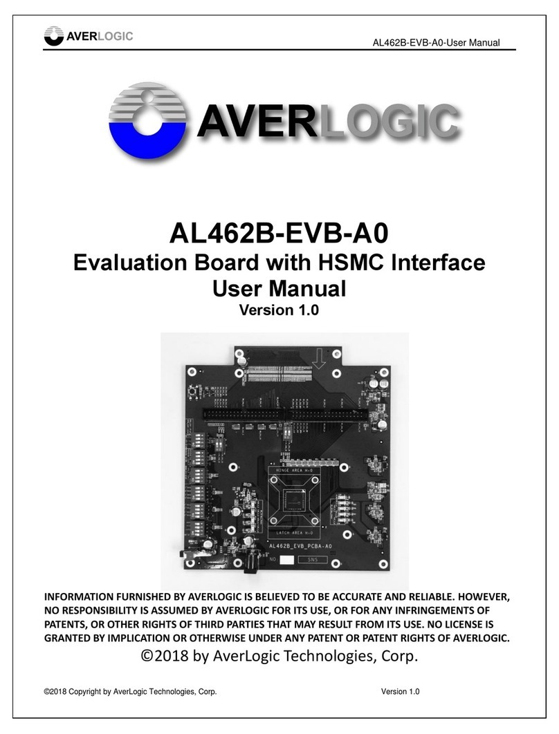 Averlogic AL462B-EVB-A0 User manual