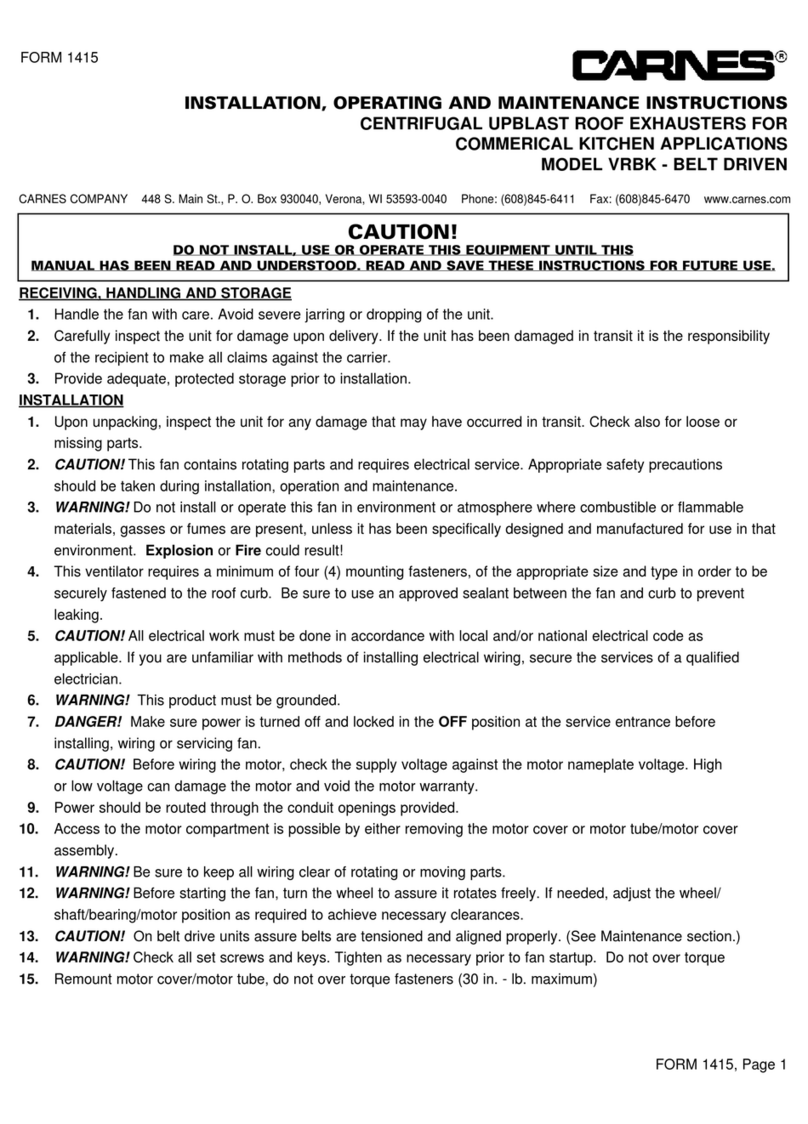 CARNES VRBK User manual