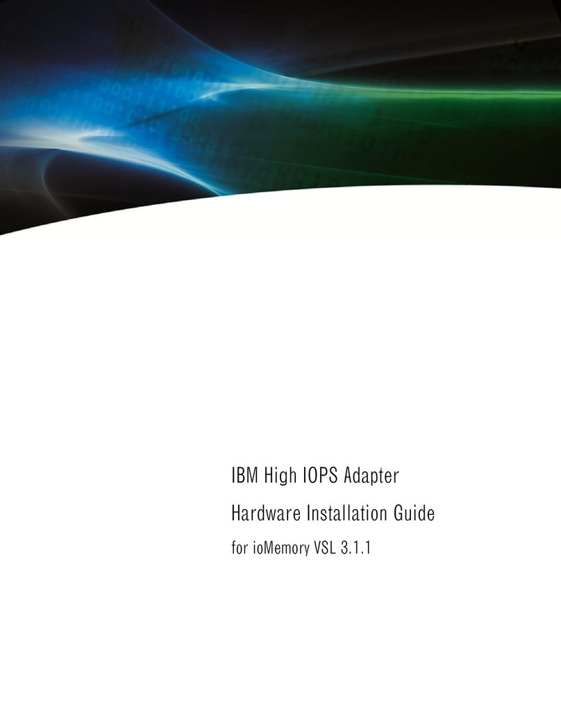 IBM High IOPS Adapter Manual