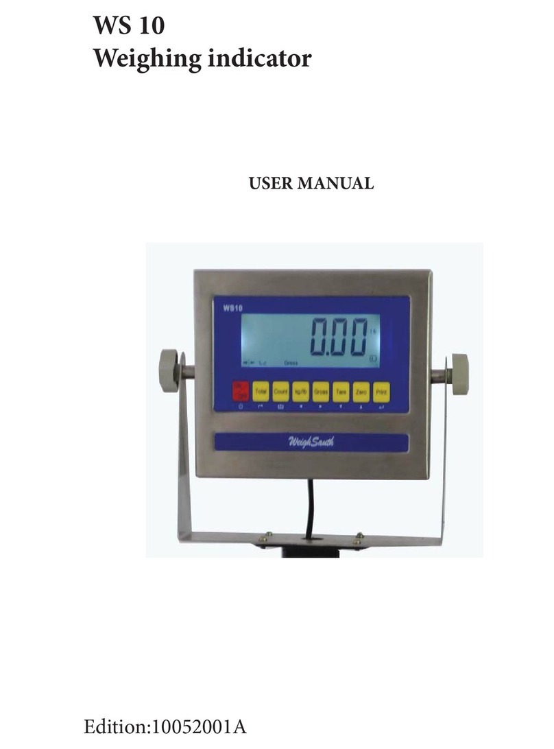 WEIGHSOUTH WS 10 user manual