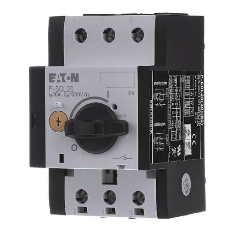 Eaton P-SOL20 Instruction leaflet
