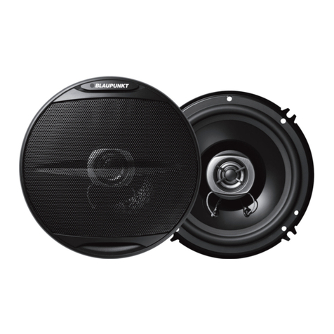 Blaupunkt Pure Coaxial 66.2 User manual