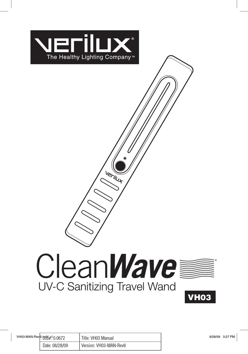 Verilux CleanWave VH03 manual