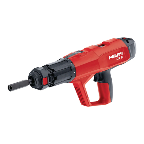 Hilti DX 6 Series Original operating instructions