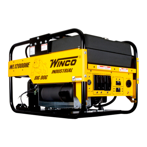 Winco WL12000HE/K Setup guide