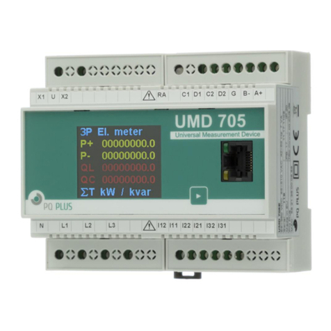 PQ Plus UMD 705 User manual PQ Plus UMD 705 User manual