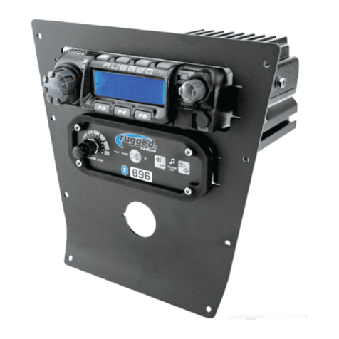 Rugged Radios RZR PRO XP Mount installation guide