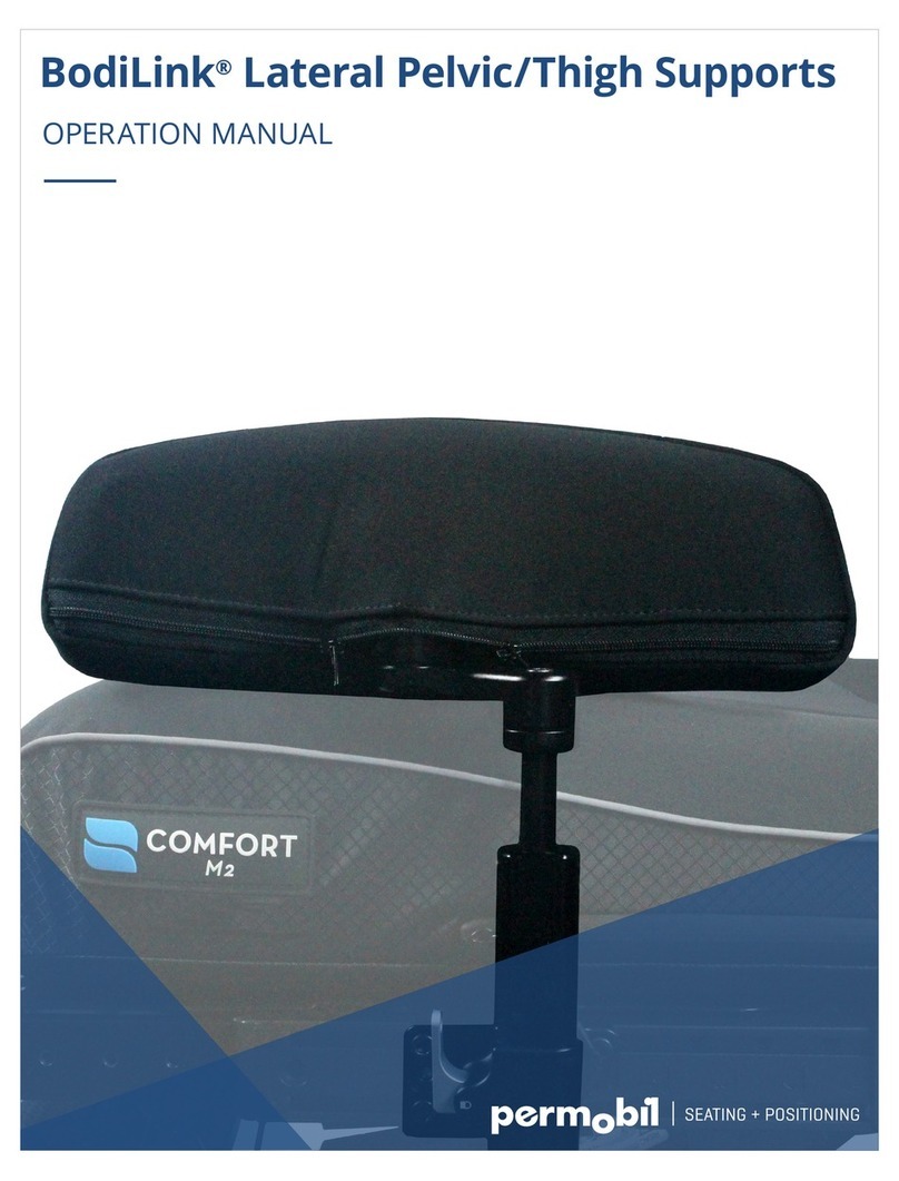Permobil Comfort M2 BodiLink LPTS User manual
