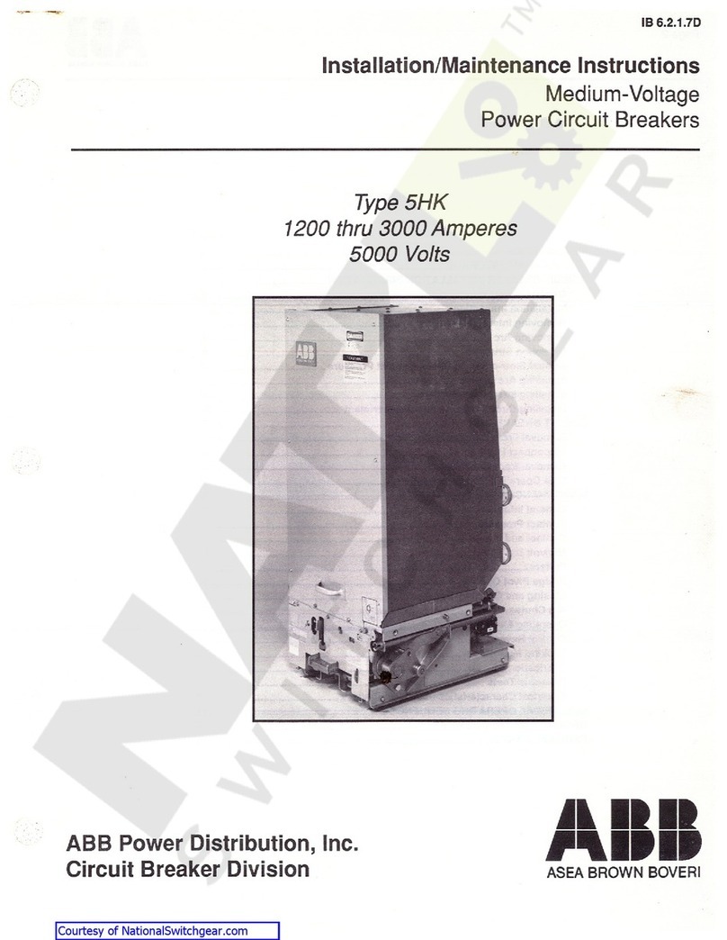 ABB 5HK Series Installation & maintenance instructions