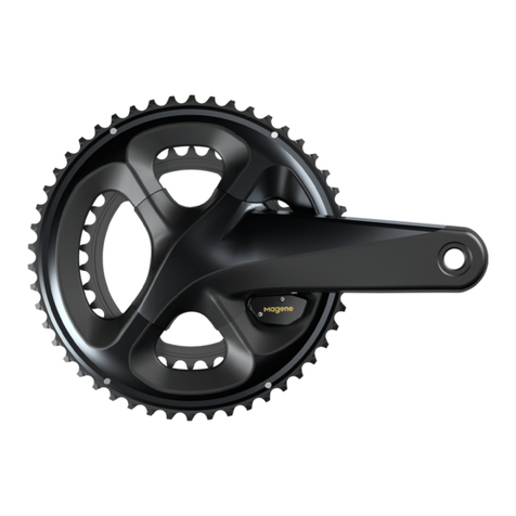 Magene Left Crank Power Meter quick start guide