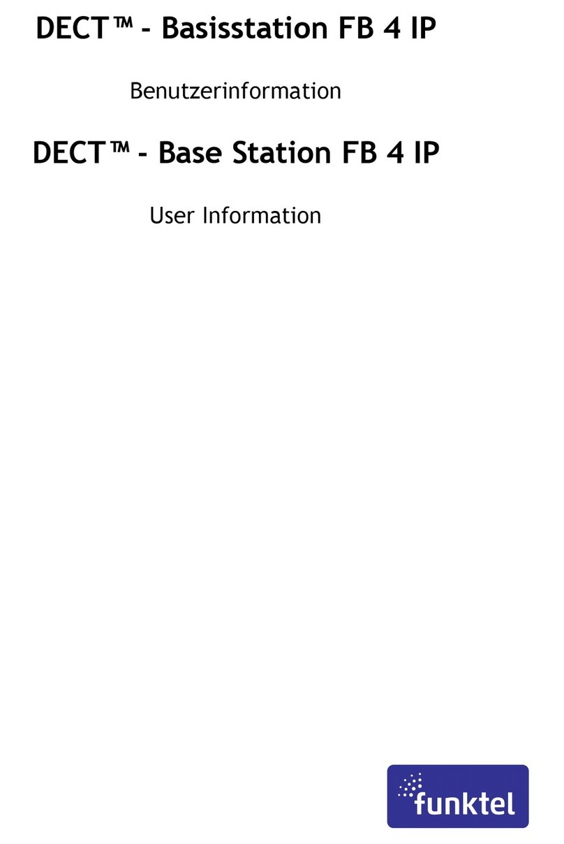 Funktel FB 4 IP User information