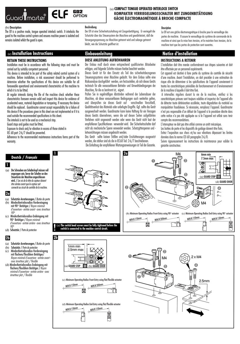 Guard master Elf GD2 User manual