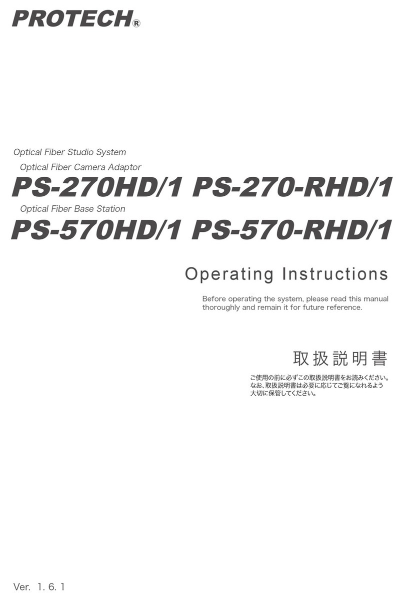 protech PS-270HD/1 operating instructions