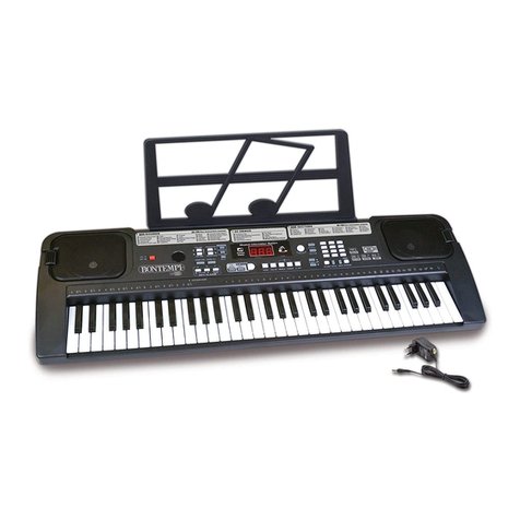 Bontempi Genius 16 6110 owner's manual