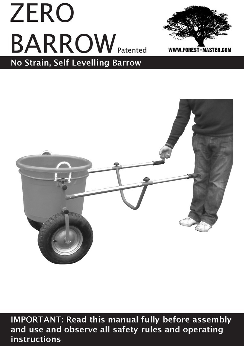Forest-Master ZERO BARROW manual