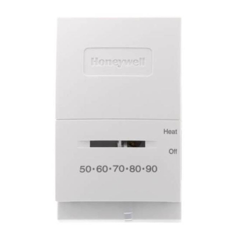 Honeywell Home T834 Series User manual