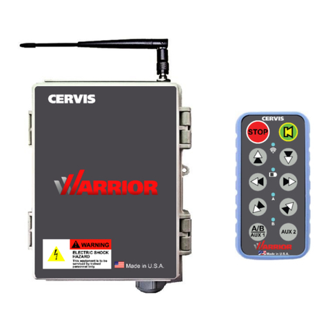 Cervis Warrior MU-X15 System manual