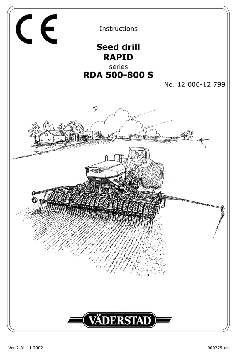 Vaderstad RAPID RDA S Series instructions