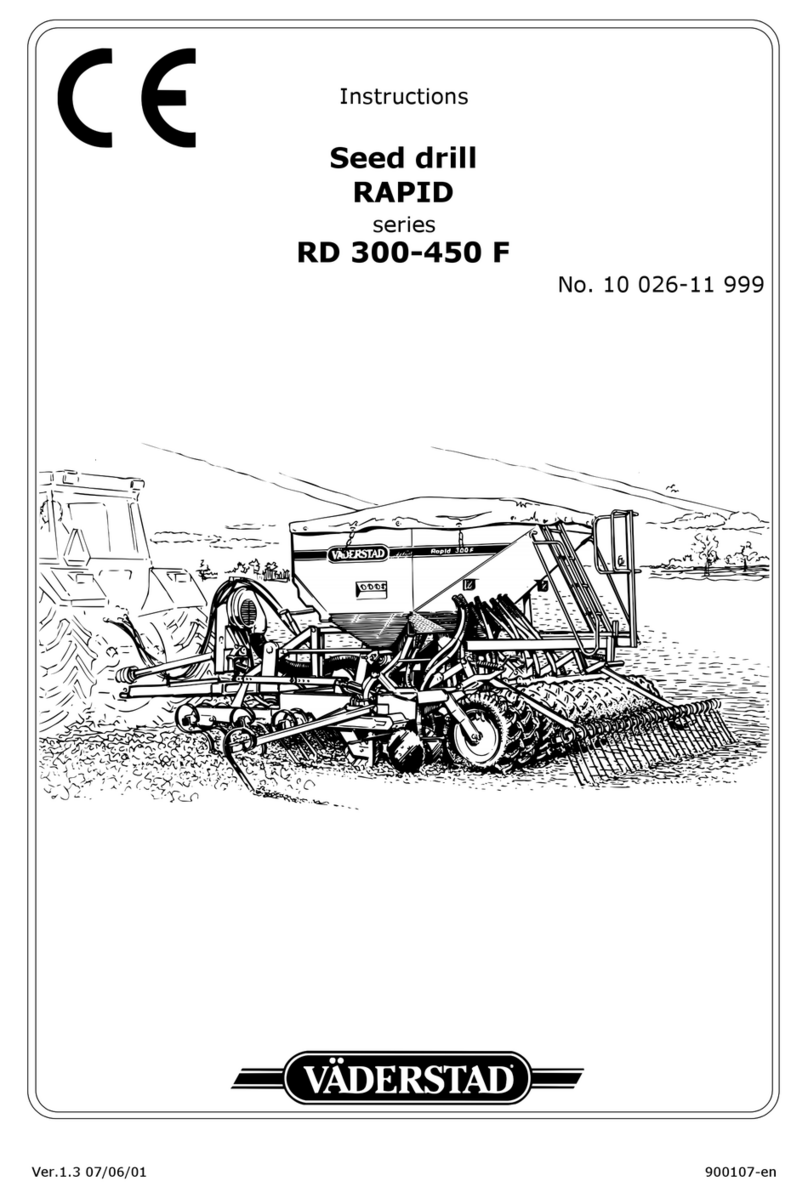 Vaderstad RAPID RD F Series User manual