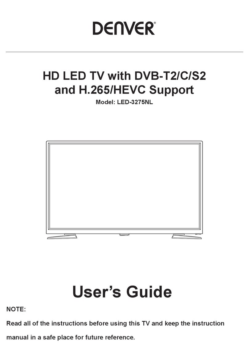 Denver LED-3275NL User manual Denver LED-3275NL User manual